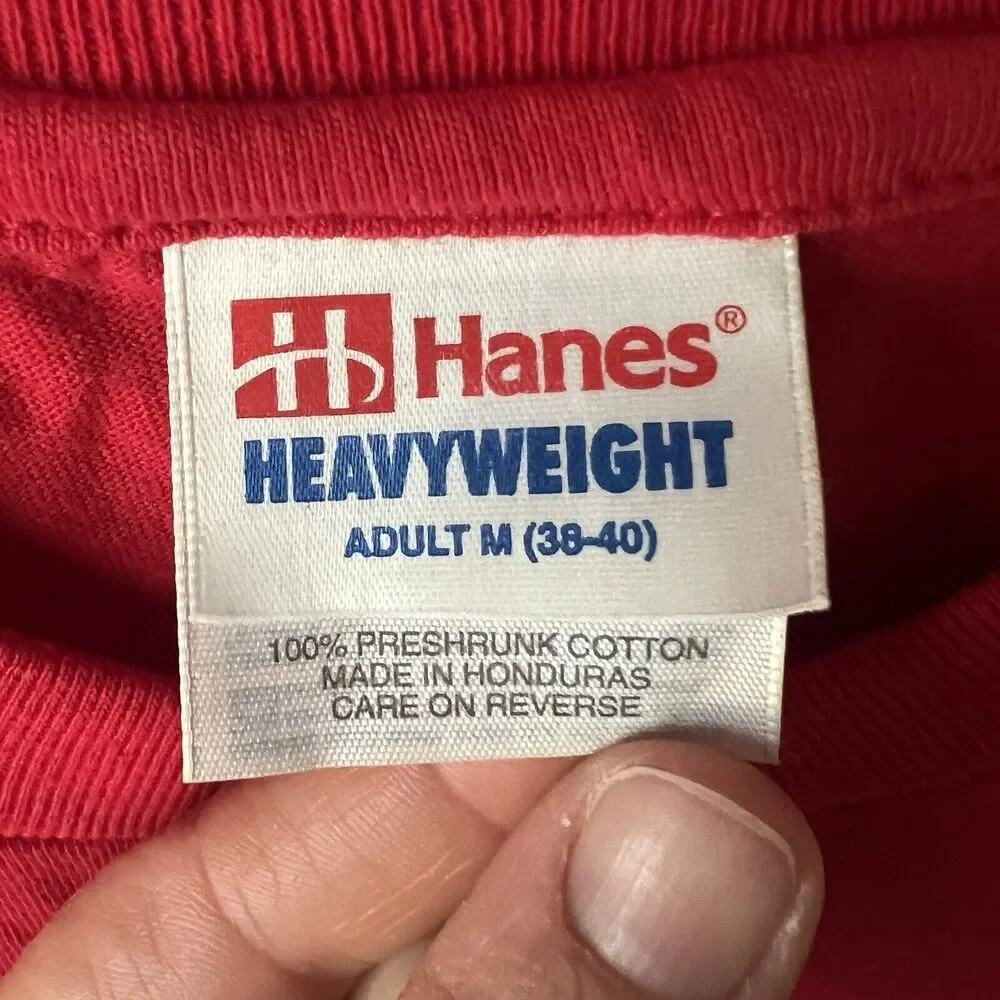 Vintage Coca Cola Shirt Medium Made in USA 90's Single Stitch Hanes Heavy Weight